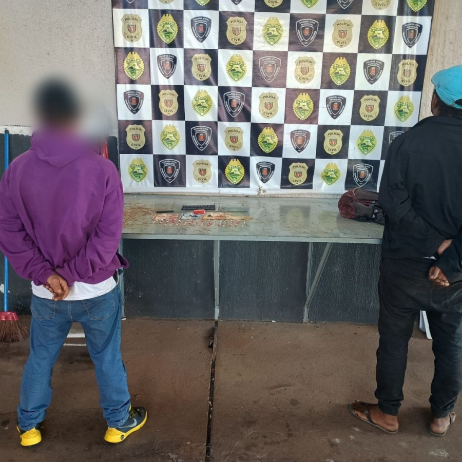 Irmãos são flagrados com 80 pedras de crack pela GCM em Maringá
