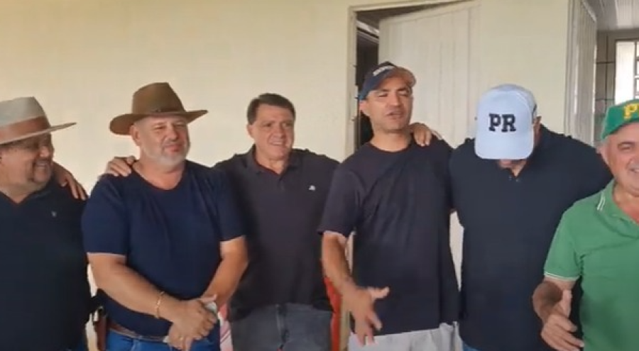 Durante encontro político em Faxinal, prefeito Giva convida população para a 27ª Festa do Milho em Mauá da Serra