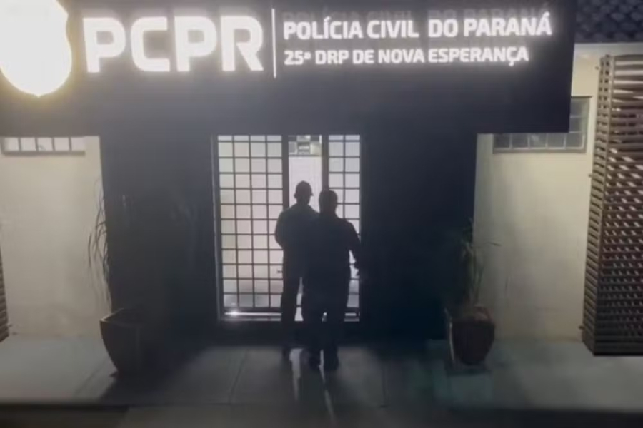Homem é preso por feminicídio após tentar encobrir morte da companheira como natural no Paraná