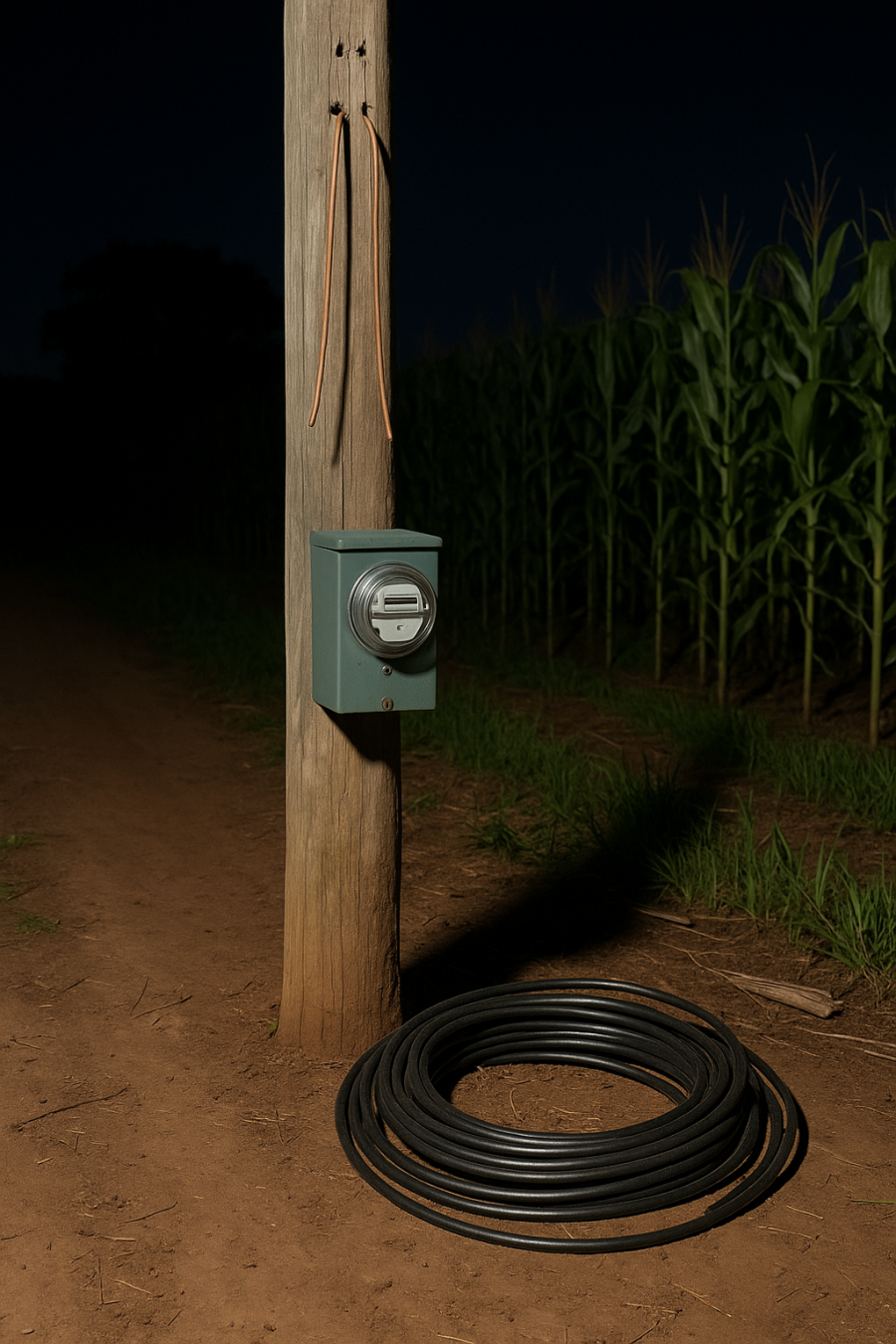 Furto de fios de cobre deixa prejuízo em propriedade rural de Maringá